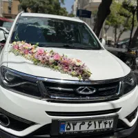 ماشین عروس دسته گل عروس