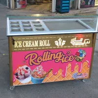 تاپینگ بستنی ایتالیایی بستنی ساز رولی تایلندی|فروشگاه و مغازه|مشهد, فدک|دیوار