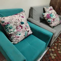 مبل راحتی نیم ست|مبلمان خانگی و میز عسلی|تهران, سعادتآباد|دیوار