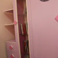 کمد سه تیکه|کتابخانه، شلف، قفسه‌های دیواری|شهریار, شهرک نماز (دینار آباد)|دیوار