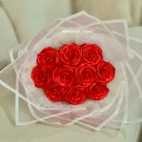 رز قرمز|گل مصنوعی|ارومیه, |دیوار