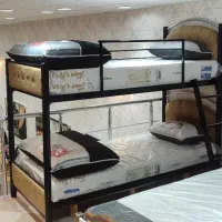 تخت خواب فلزی یک نفره با طراحی زیبا|تخت و سرویس خواب|اردبیل, |دیوار