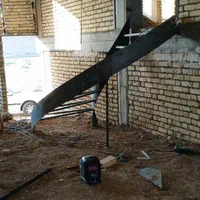 پله پیچ فلزی|خدمات پیشه و مهارت|قزوین, |دیوار