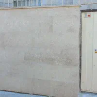 اجرای نما‌ سنگ ساده طرح باکس دار