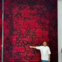 فرش ملک۷۰۰شانه لاکی ۲۵۰۰ جدید|فرش|بوشهر, |دیوار