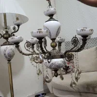 لوستر و کنارسالنی برنز