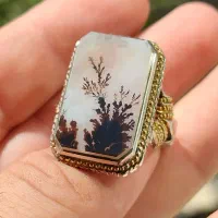 انگشتر فدیوم گوارسه طلا استاد گاچی شجر|بدلیجات|تهران, نیروی هوایی (پیروزی)|دیوار