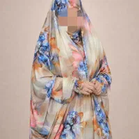تولیدی چادر میزبان آستین دار سه بعدی