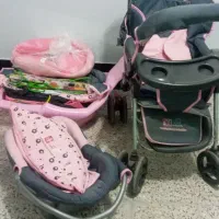 کالسکه کریرآغوشی تاب گهواره پشه بنددرحدنو