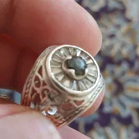 انگشتر الماس سیاه و سفید|جواهرات|خمینی‌شهر, |دیوار