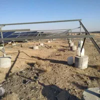 استراکچر نیروگاه خورشیدی
