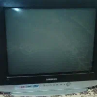 تلویزیون 21 اینچ سامسونگ صفحه تخت در حد نو