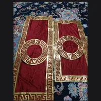 رومیزی قرمز خوشرنگ|پرده، رانر، رومیزی|یاسوج, |دیوار