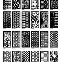 ورق های مختلف طرح cnc