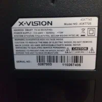 تلوزیون xvisionمدل ۴۳xT725|تلویزیون و پروژکتور|بهارستان, |دیوار