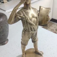 باسلام ودروددو عددمجسمه عتیقه قدیمی