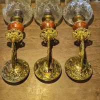 لوستر چراغ دیوار کوب انتیک برنز