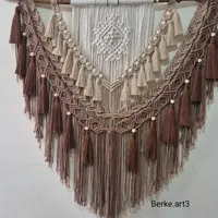 صندل وکیف مکرومه بافی دستساز