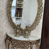 آینه شمعدان برنجی سایز بزرگ