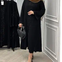 انواع مانتو سایز بزرگ نگینی بلند مزونی ۴۶ تا ۵۲ ۵۲