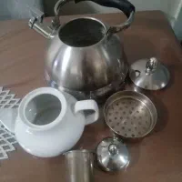 کتری وقوری سیلور|قوری، کتری، قهوهساز دستی|تهران, آهنگران (سراسیاب دولاب)|دیوار