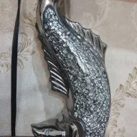 مجسمه ماهی اینه کاری زیبا