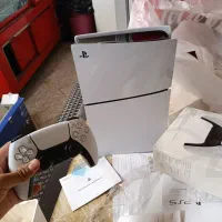 ps5 دیجیتال اسلیم با یک دسته اضافه ریجن اروپا