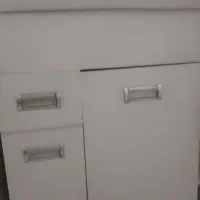 روشویی کابینتی سفید رنگ