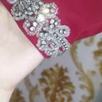 لباس مجلسی سنگ دوزی شده