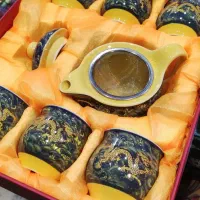 ست چای خوری طرح اژدها|ظروف سرو و پذیرایی|کرج, حسین‌آباد|دیوار