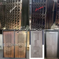 فوق امنیتی مدرن  درب حفاظ آکاردیونی طرح فوق سنگین|مصالح و تجهیزات ساختمان|تهران, عبدل‌آباد|دیوار