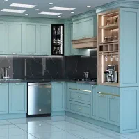 کابینت رنگ پلی اورتان