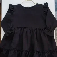 پیراهن دخترانه مازراتی مشکی کد 106|کفش و لباس بچه|مشهد, فرهنگیان (شهرک غرب)|دیوار