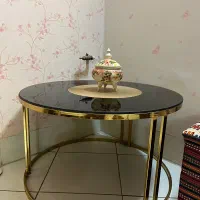 میز وسط و گل میز