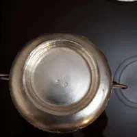 قندان  جنس نقره با عیار ۸۵