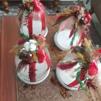 جعبه چوبی سه‌تایی وباکس گل چرمی و4عدد حباب شیشه ای|صنایع دستی و سایر لوازم تزئینی|تهران, مشیریه|دیوار