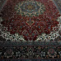 فرش ماشینی۱۲متری۲عددتمام نخ عین فرش دستباف نوعه نو