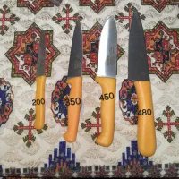 چاقو دسته زرد