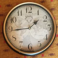 ساعت دیواری فلزی