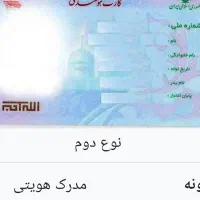 کارت ملی گم شده