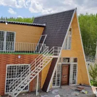 ویلا سوئیسی کانکس الاچیق کلبه پیش ساخته