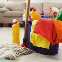 نظافت آپارتمان خانه وپارکینگ خودم میام  اقا هستم