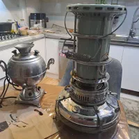 چراغ نفتی عالی نسب و سماور برقی