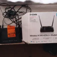 dlink مودم adsl با وایفای