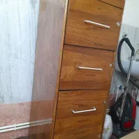 فایل ۴کشو چوبی قفل دار