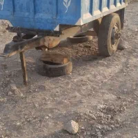 گاوآهن و تریلی تراکتور