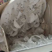 دو عدد لوستر نو بدون استفاده تو کارتن با متعلقات