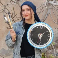 ساعت فوقولعاده جذاب|ساعت دیواری و تزئینی|بیرجند, |دیوار