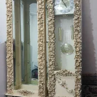 زیر تلویزیون و بوفه و ساعت کرم رنگ|بوفه، ویترین، کنسول|جوانرود, |دیوار