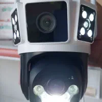 دوربین چرخشی با ۳تصویر مجزا ، سیمکارتی با پروژکتور|دوربین مداربسته|گلپایگان, |دیوار